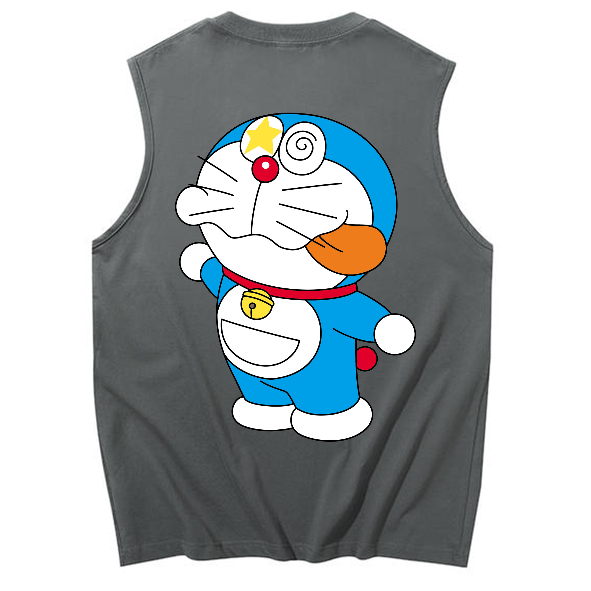 （画像用） ドラえもん Doraemon コットン100％タンクトップ（背面プリント）